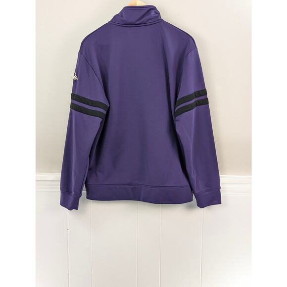 NFL Baltimore Ravens Zip-Up Sweatshirt XL/1X - Picture 2 of 7